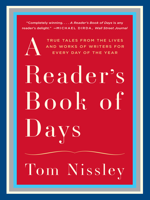 Title details for A Reader's Book of Days by Tom Nissley - Wait list